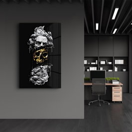 Wallity Pintura Decorativa de Vidrio Templado 46 x 72 cm